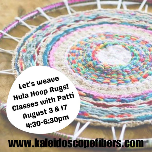 Hula Hoop Rug Weaving Class!