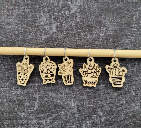 Fiber Lovers Stitch Markers