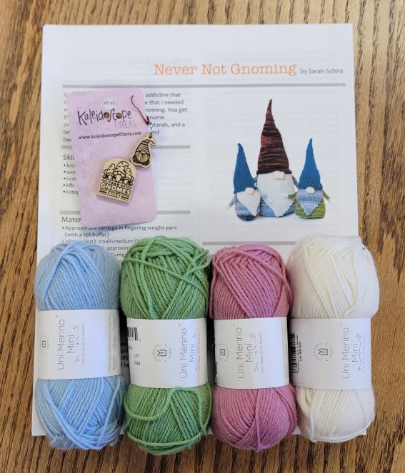 Year of Gnomes knitting kit