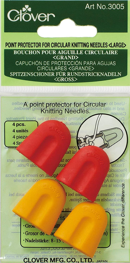 Circular needle point protectors - Large